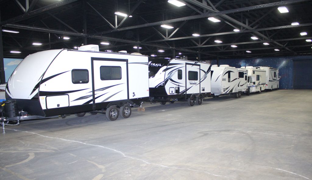 indoor rv trailer storage